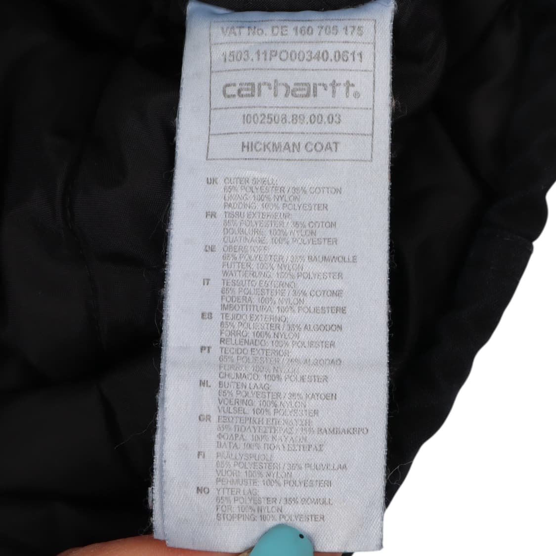 칼하트 hickman 파카 패딩 자켓 상품이미지8