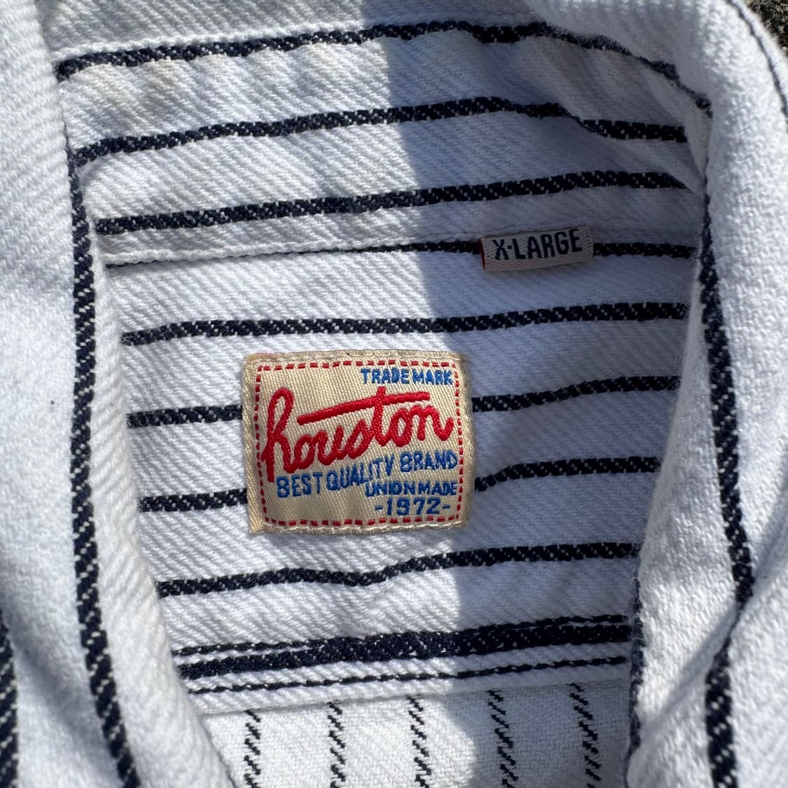 [XL] Houston 휴스톤 히코리 스트라이프 데님 셔츠 상품이미지6