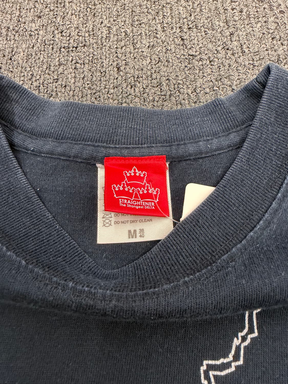 M) 스트레이테너 빈티지 굿즈 반팔 티셔츠 상품이미지2