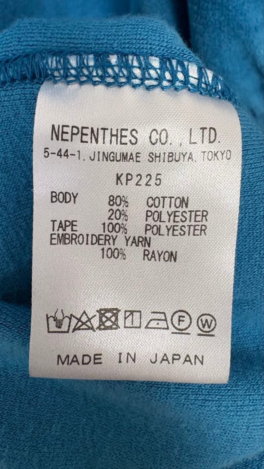 니들스 벨루어 트랙 자켓 마린 블루 상품이미지5