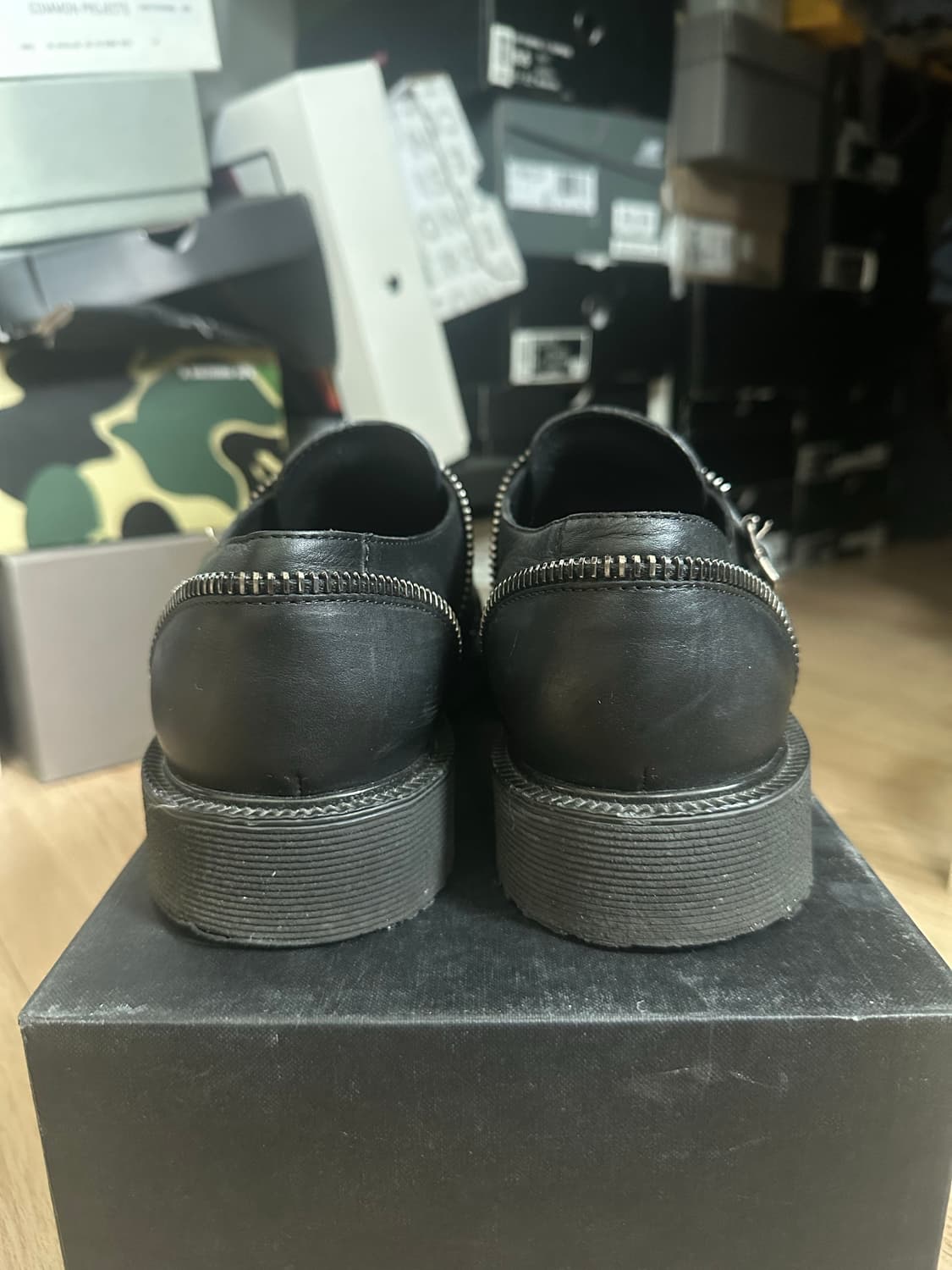 쥬세페 자노티 몽크스트랩 260 블랙 상품이미지4