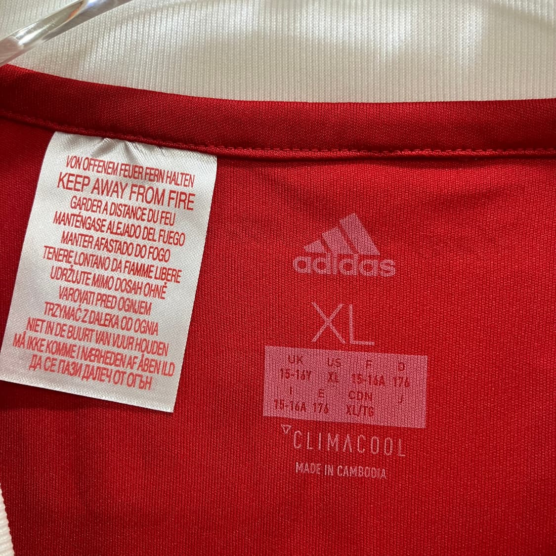 17-18 아디다스 바이에른 뮌헨 레반도프스키 홈 유니폼 XL 상품이미지2