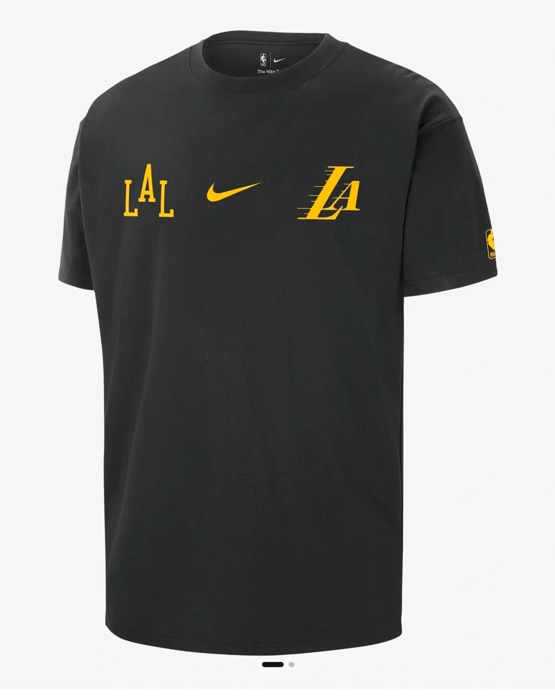 나이키 NBA LA 레이커스 코트사이드 맥스90 루즈핏 반팔티 M 상품이미지2