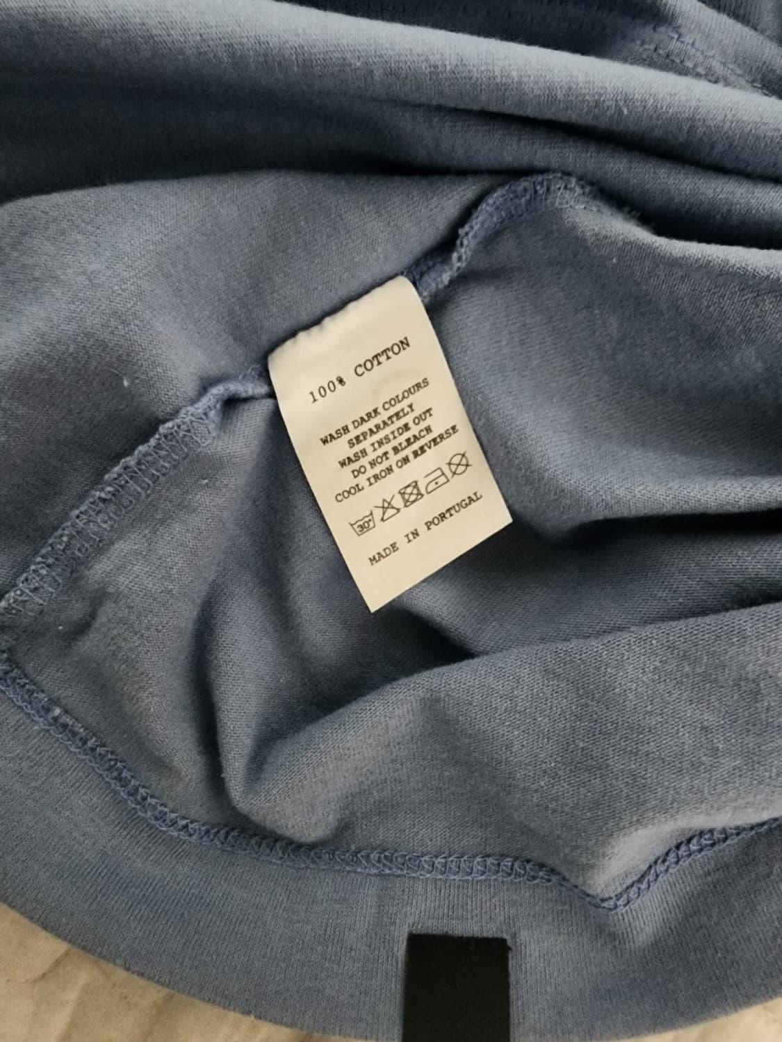 Parra (파라) 듀오톤 스카이블루 티셔츠 XXL 상품이미지10