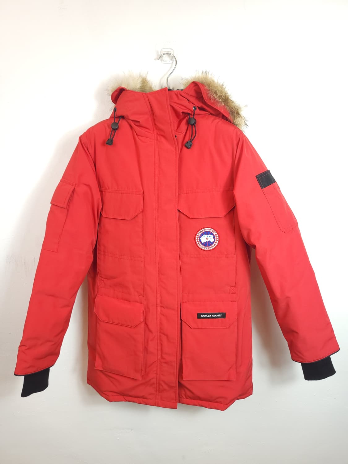 캐나다구스 익스페디션 레드패딩 85-90 XS 새제품급 상품이미지2