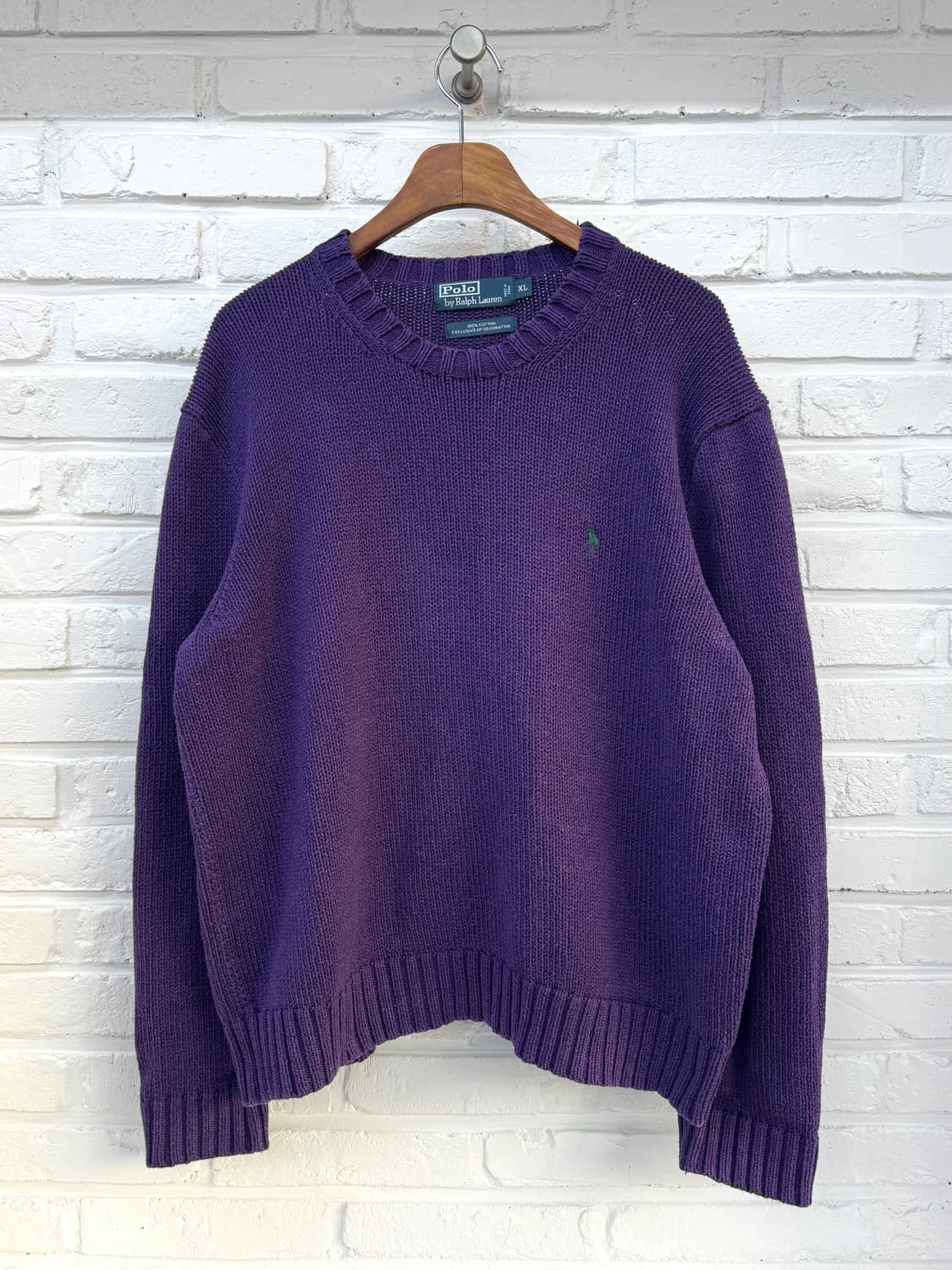 폴로 퍼플 니트 상품이미지3