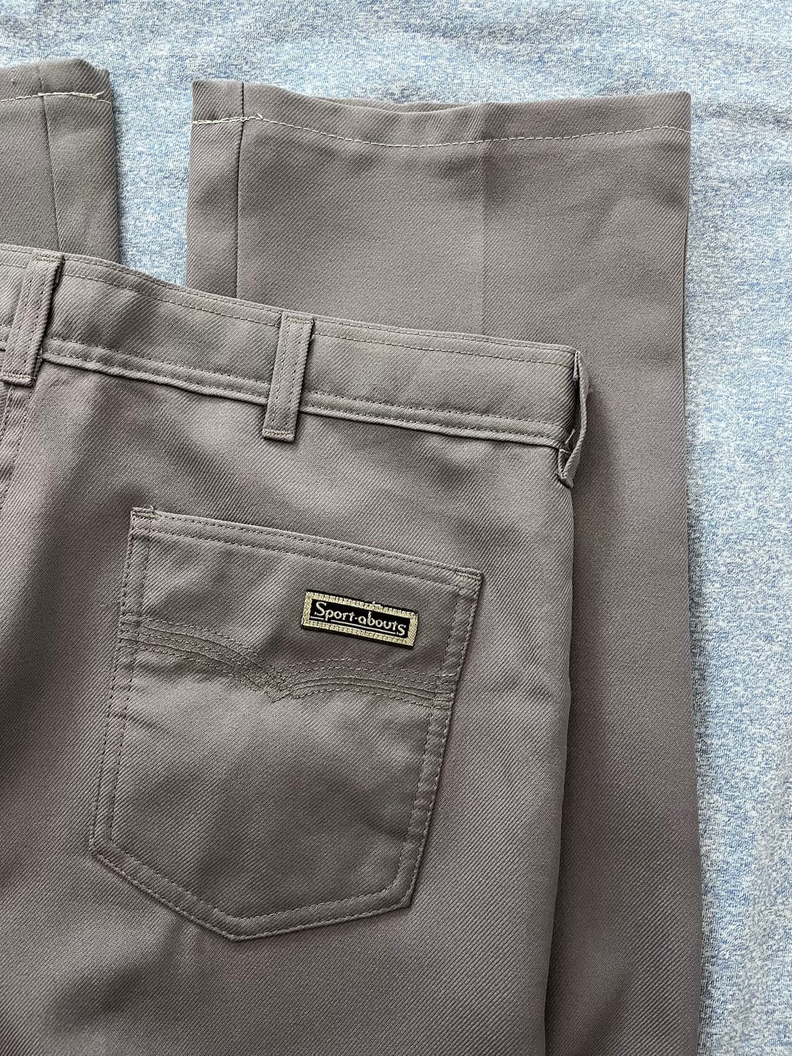 80s USA 빈티지 메카닉 플레어 팬츠 상품이미지4