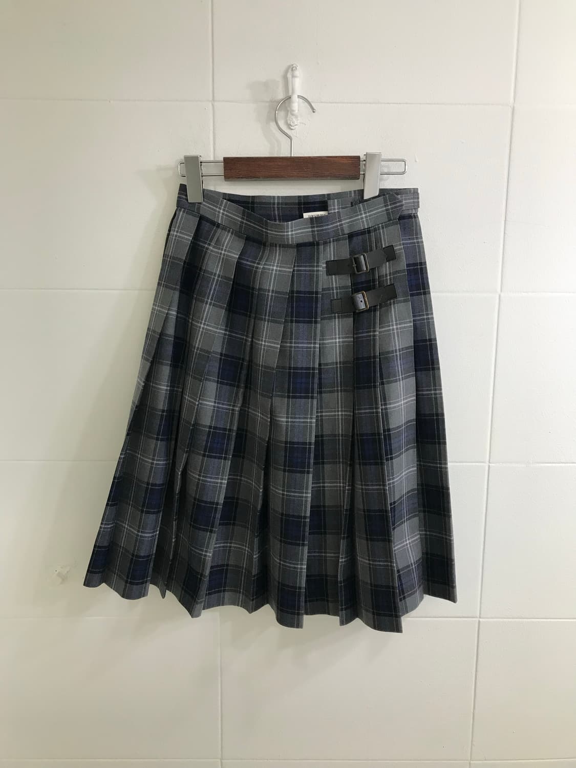 무채색 니혼진 리본 코트 도트 코디세트 상품이미지7