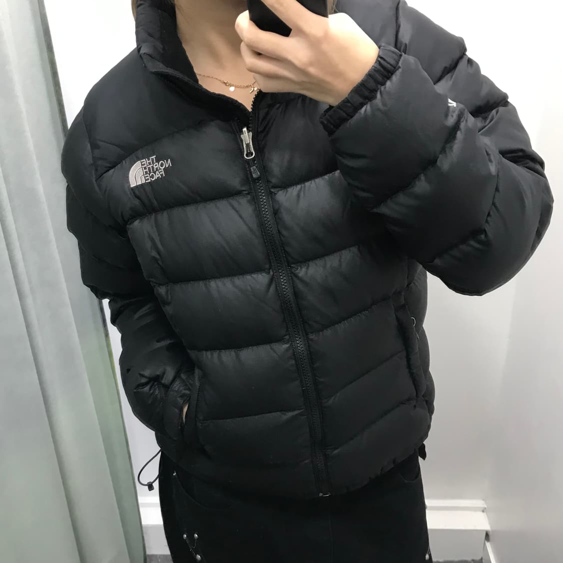 노스페이스 블랙 퍼텍스 700 패딩 상품이미지2