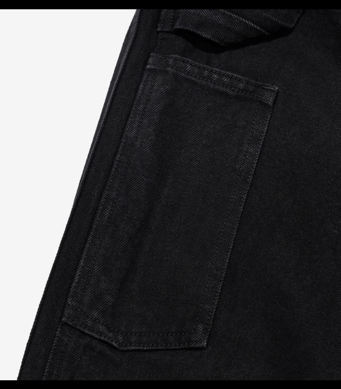 엑스트라 오디너리 더블니바지 블랙 상품이미지3