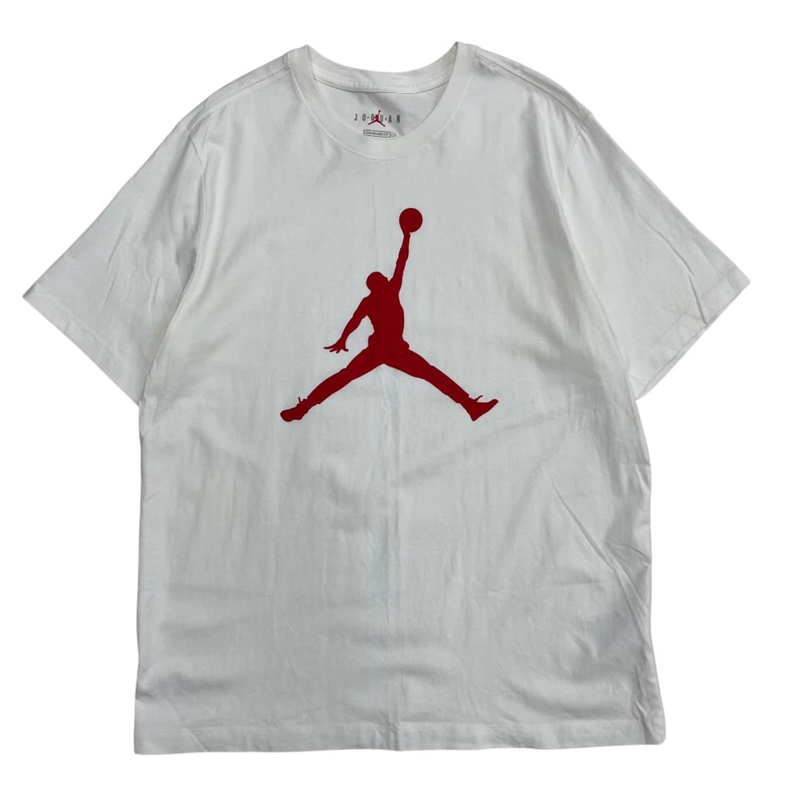 조던 레드 프린팅 화이트 반팔 2XL 상품이미지2