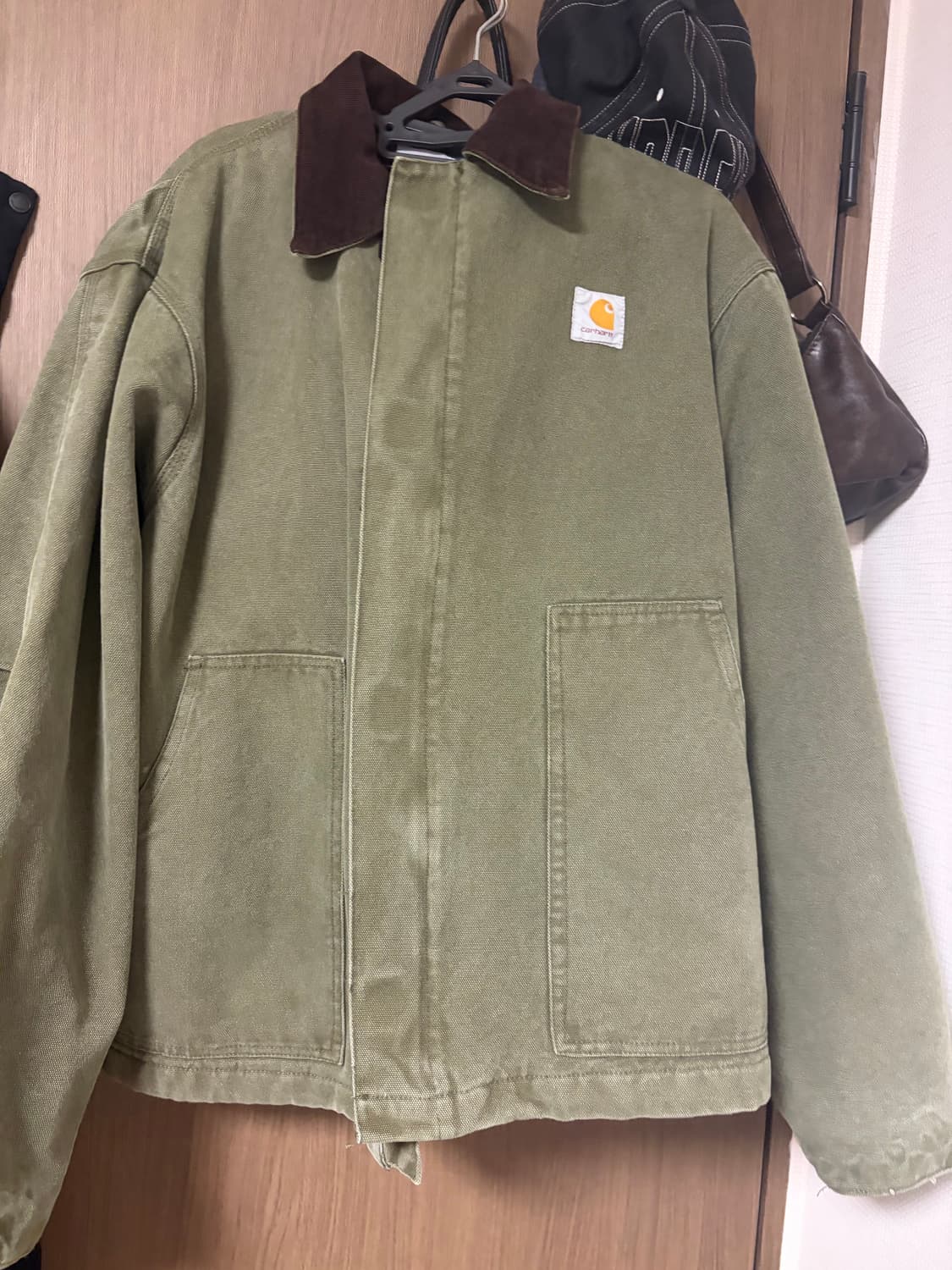 칼하트 카키 자켓 xl 상품이미지1