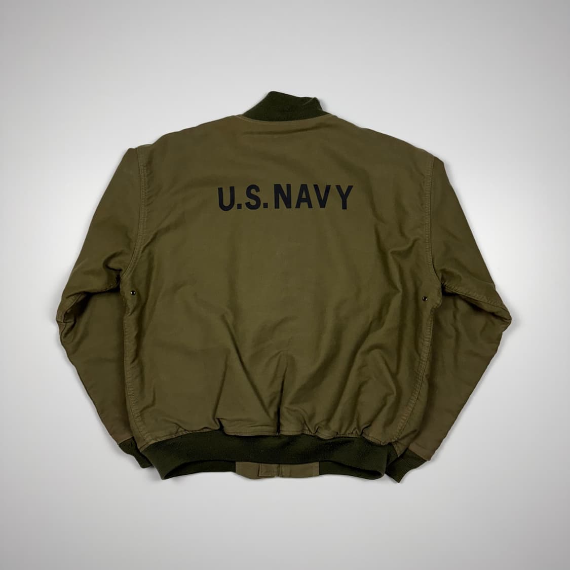 (105) 휴스턴 USN 덱자켓 올리브 그린 상품이미지2