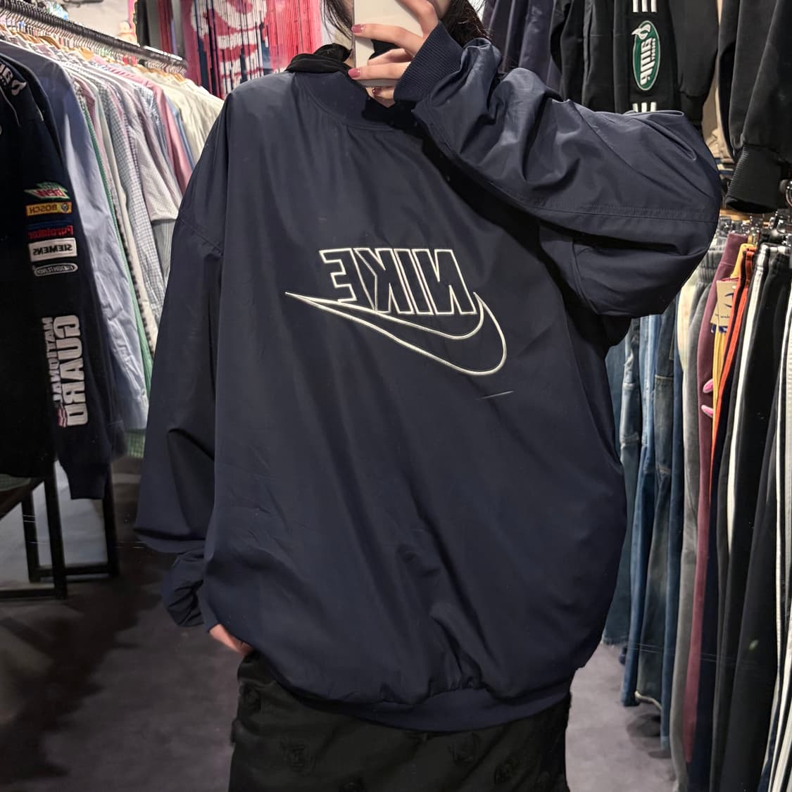 [IM] Nike 나이키 스우시 웜업 네이비 상품이미지2
