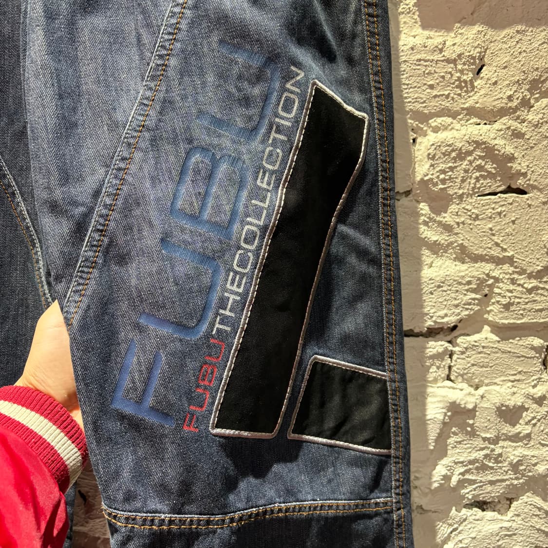 FUBU 푸부 올드스쿨 빈티지 데님팬츠 상품이미지3