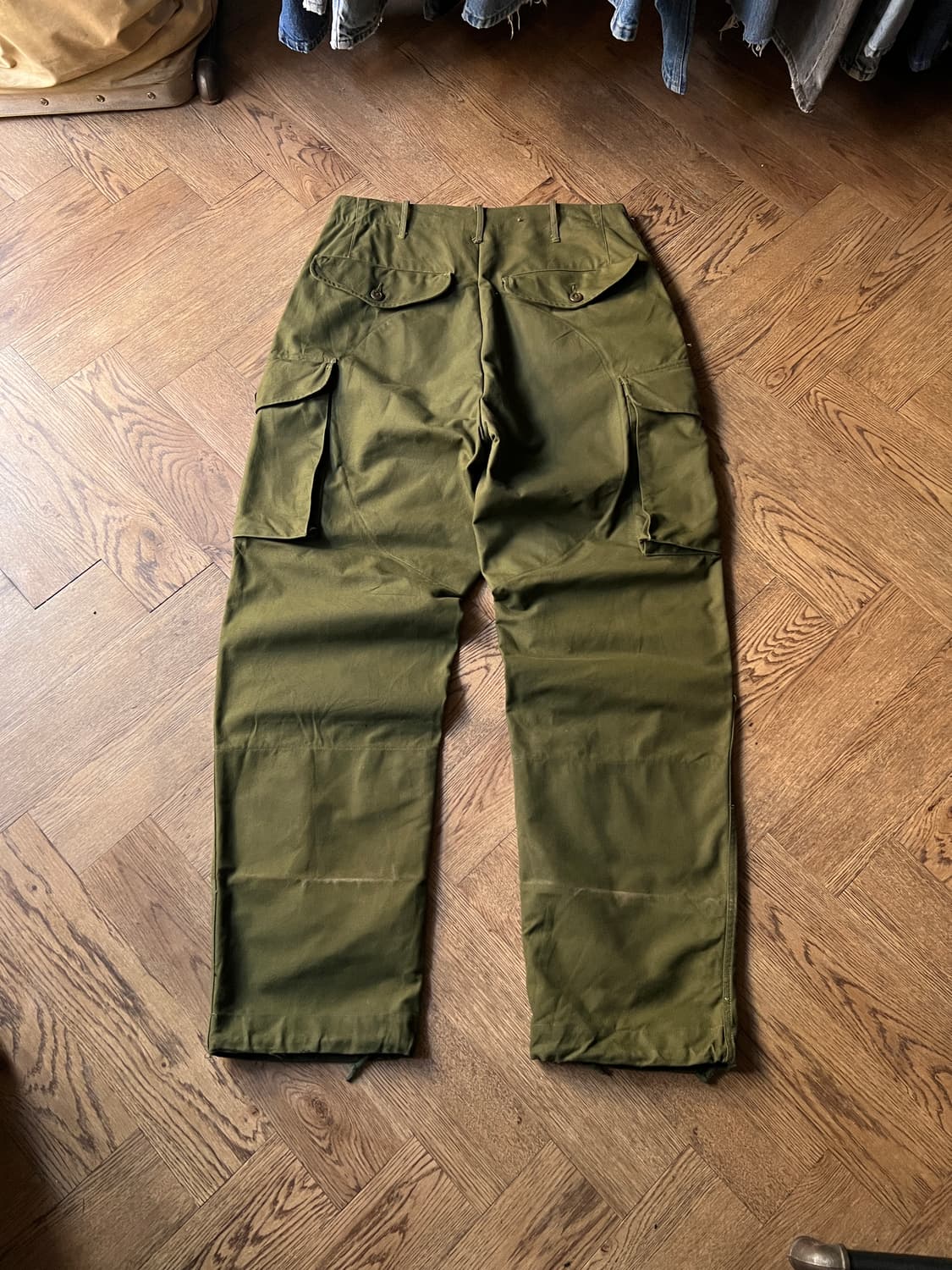 [34]60's 오리지널 캐나다군 필드 카고 팬츠 상품이미지2
