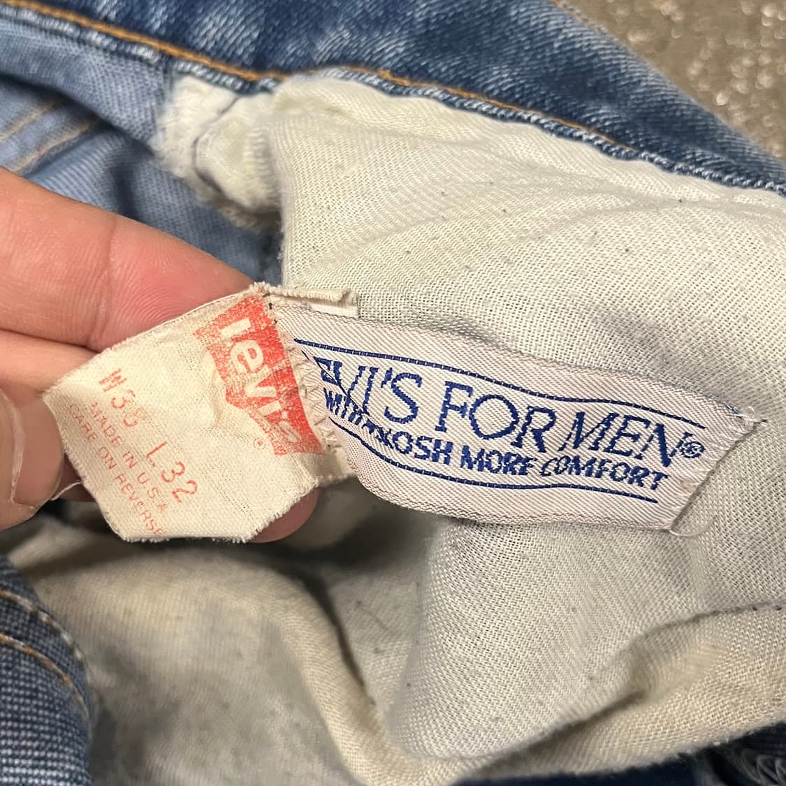 80s Levis547 데님 팬츠 (35“) 상품이미지6