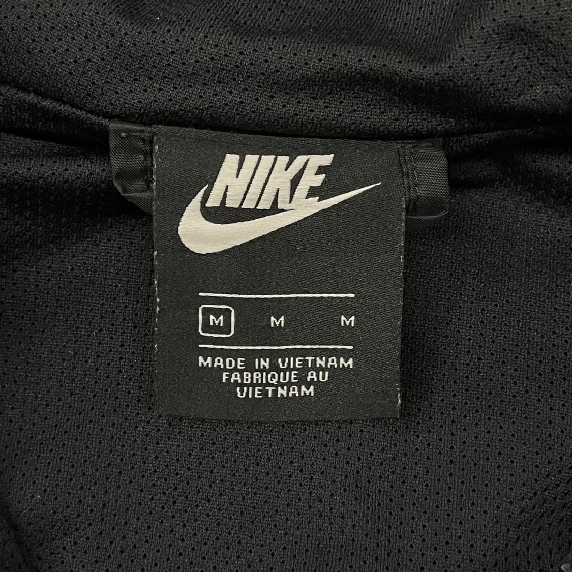 [정품/M] 나이키 바람막이 후드 집업 블랙 b15 상품이미지5