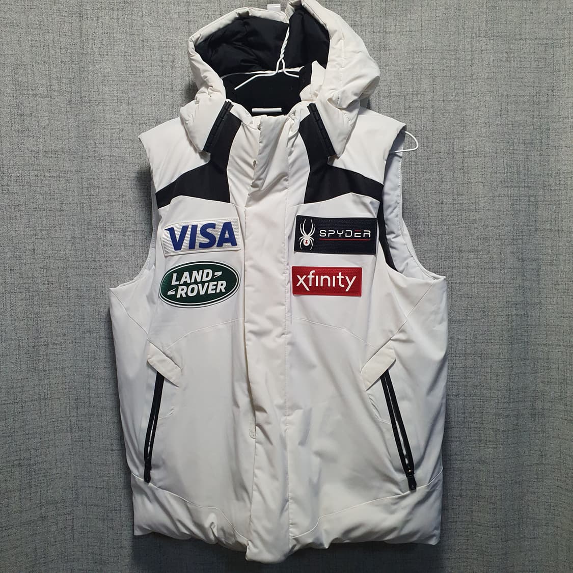 스파이더 US 스키팀 레플리카 덕다운 패딩 조끼  상품이미지1