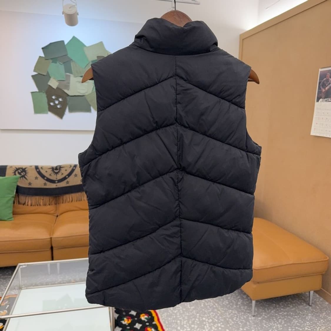 나이키 빈티지 캐주얼 포인트 핑크로고 패딩 조끼 L C08385 상품이미지4