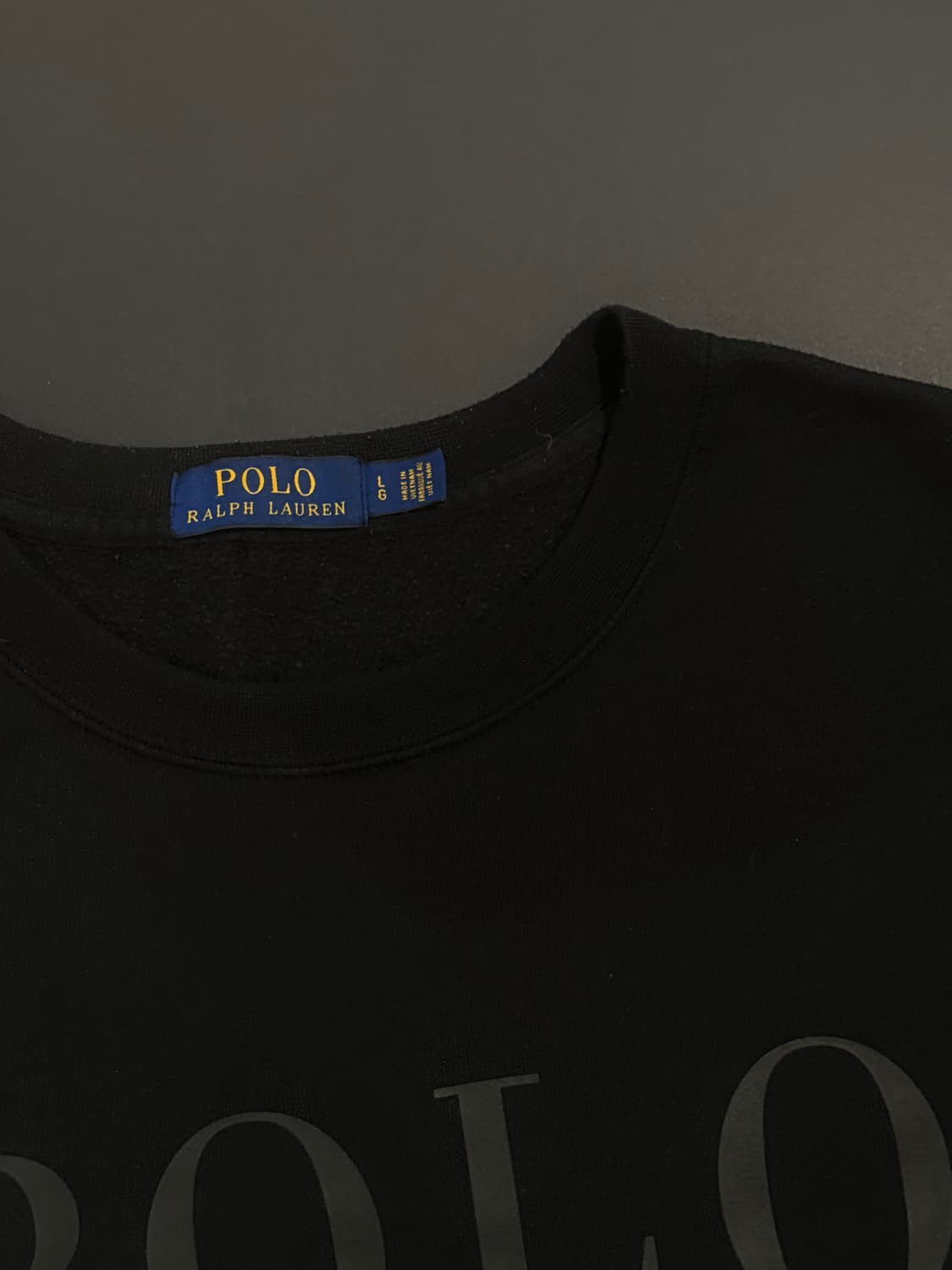 폴로 랄프로렌 빅로고 맨투맨 L 상품이미지3