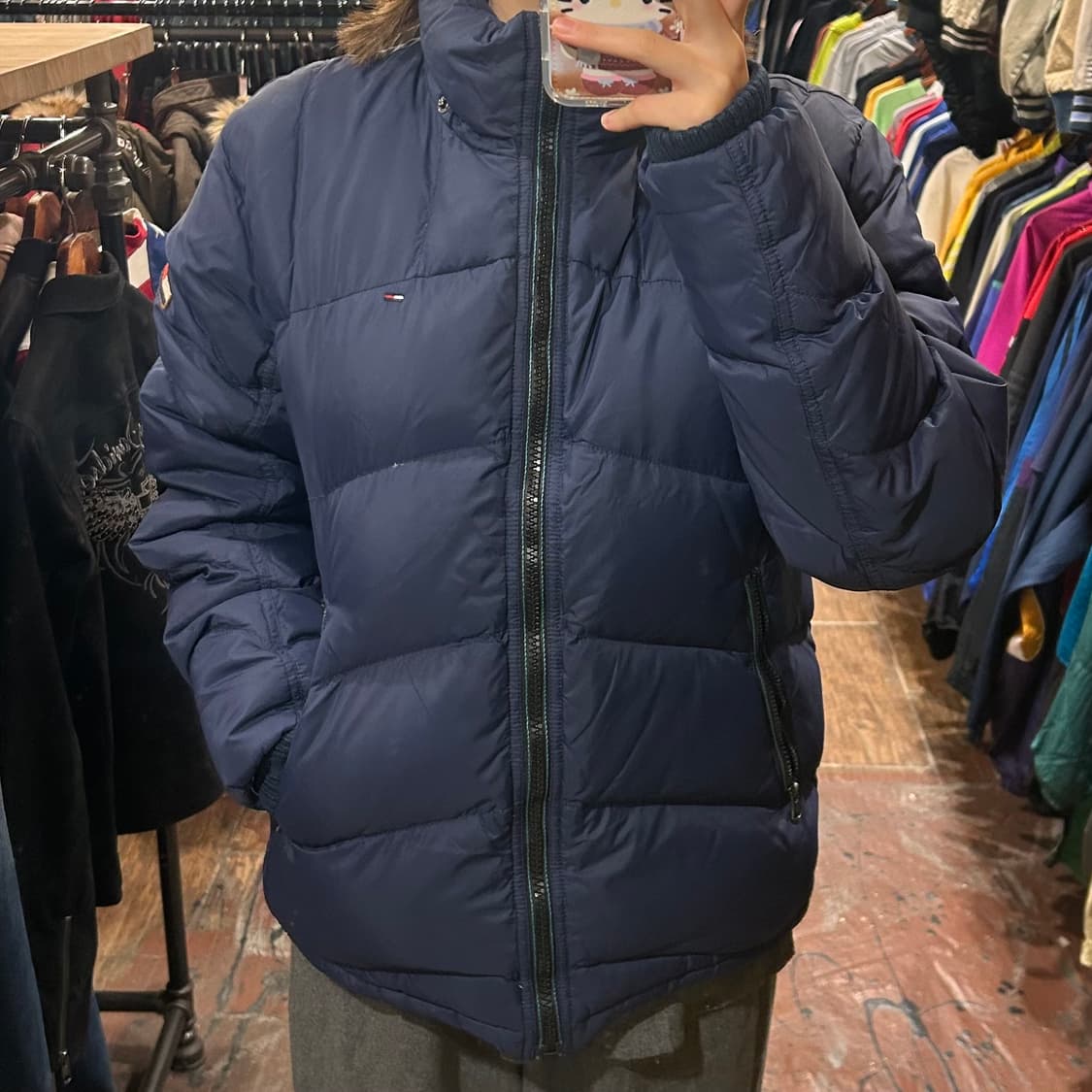 [HI] 타미힐피거 패딩 네비 상품이미지1