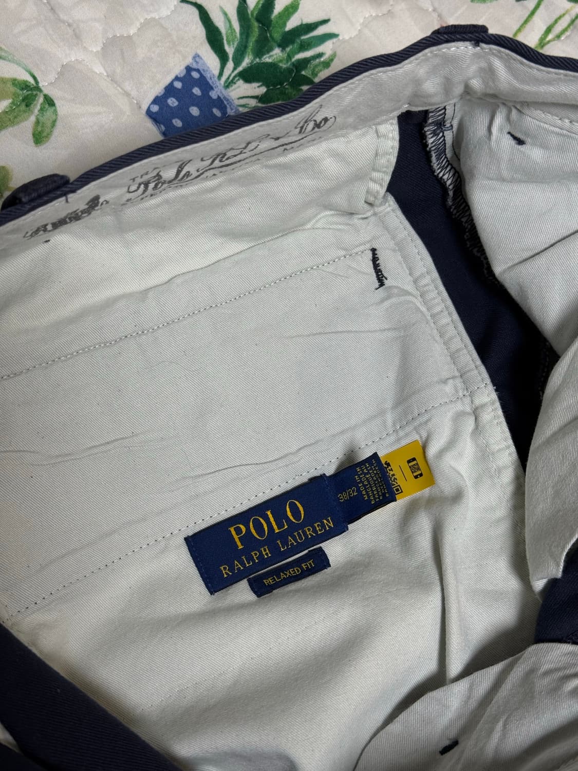 폴로 랄프로렌 네이비 치노(38) 상품이미지4