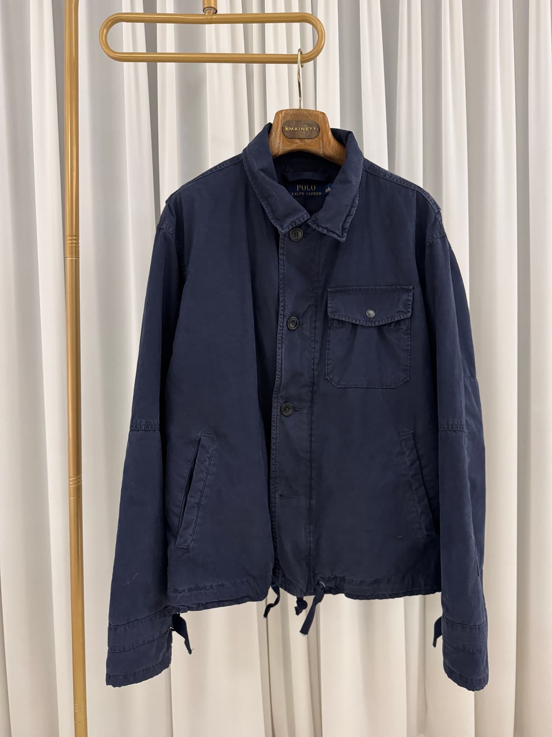 폴로 랄프로렌 네이비 A2 덱자켓 L 상품이미지2