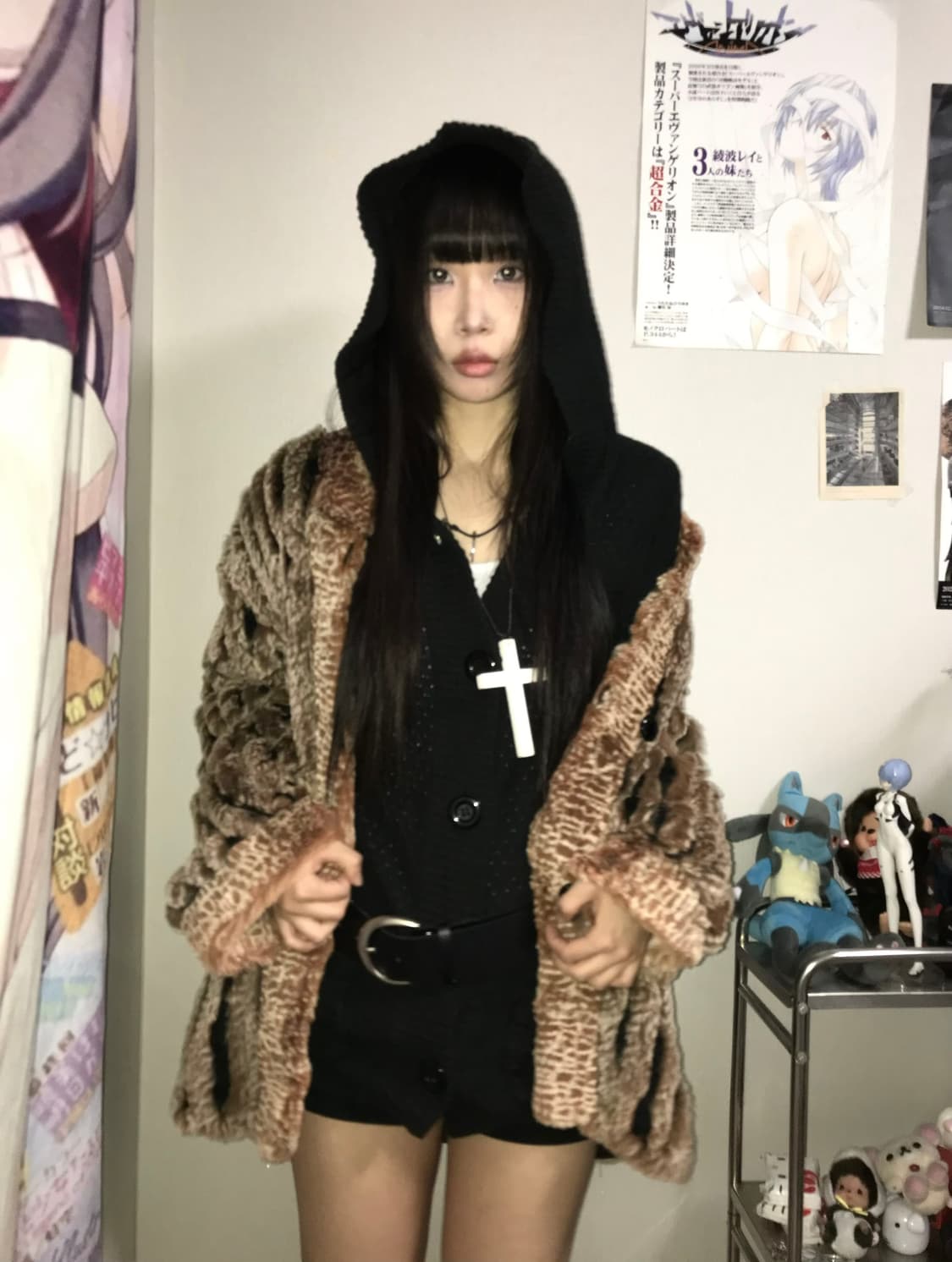 재패니즈 갸루 퍼자켓 상품이미지1