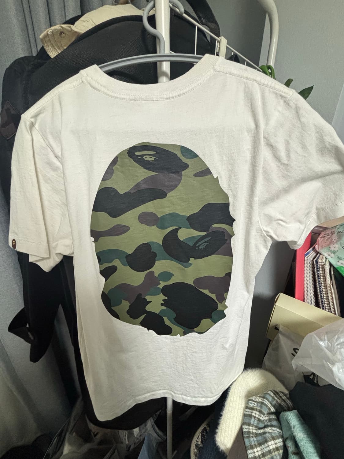 베이프 빅헤드 카모 반팔 ladies xs 상품이미지2