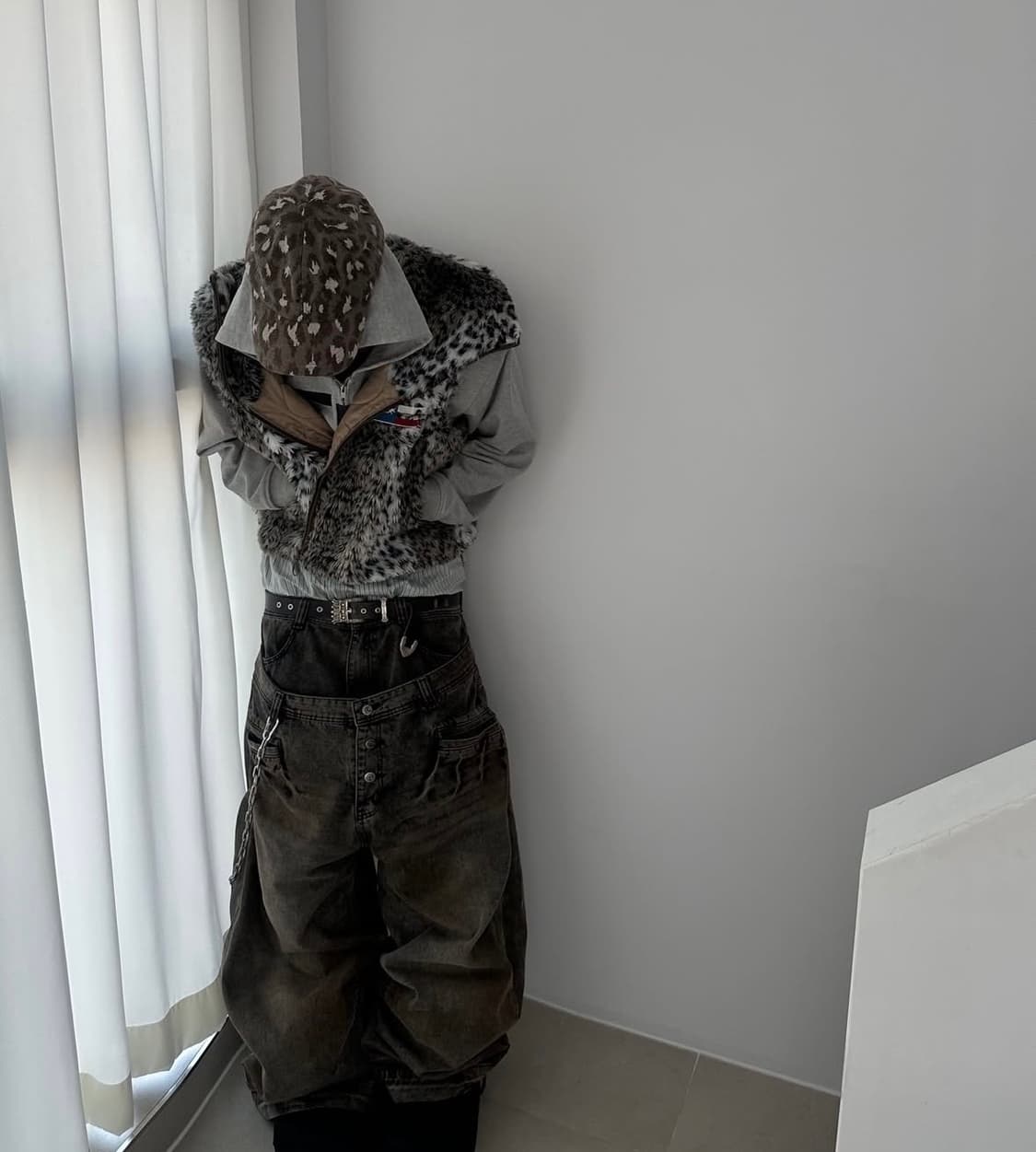 ANOMALIES DEPARTMENT FUR SPURRED VEST 상품이미지2