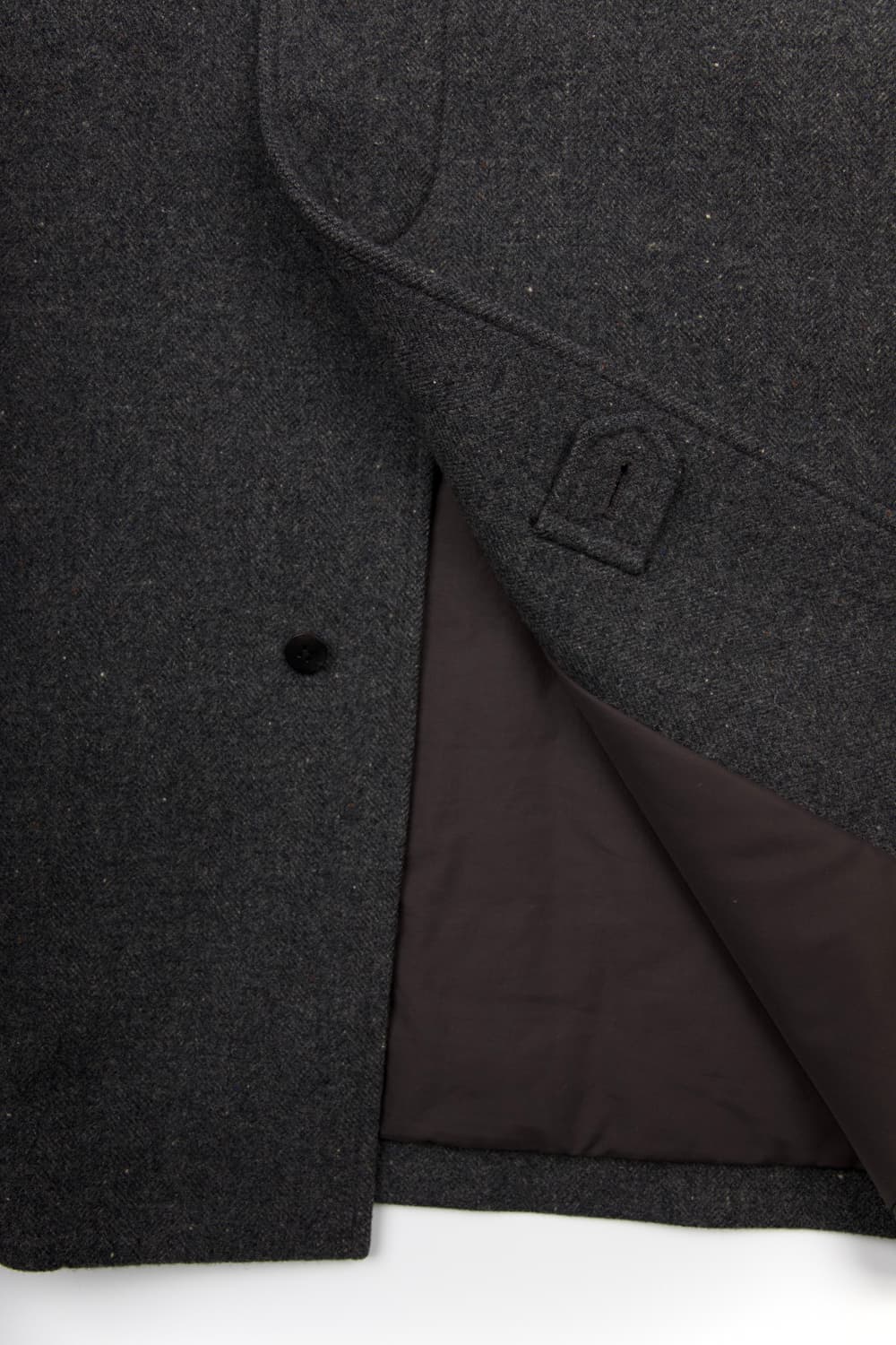 Another office 앰플 캐시미어 발마칸 코트 헤링본그레이 상품이미지4