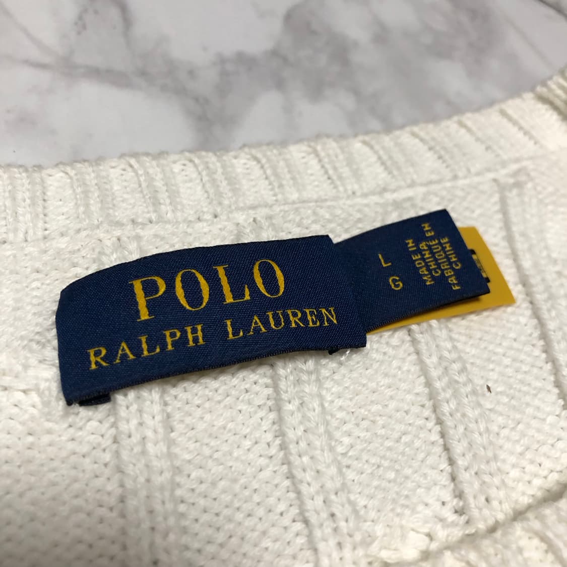 폴로 랄프로렌 니트 거의새거 꽈배기 여성용 상품이미지4