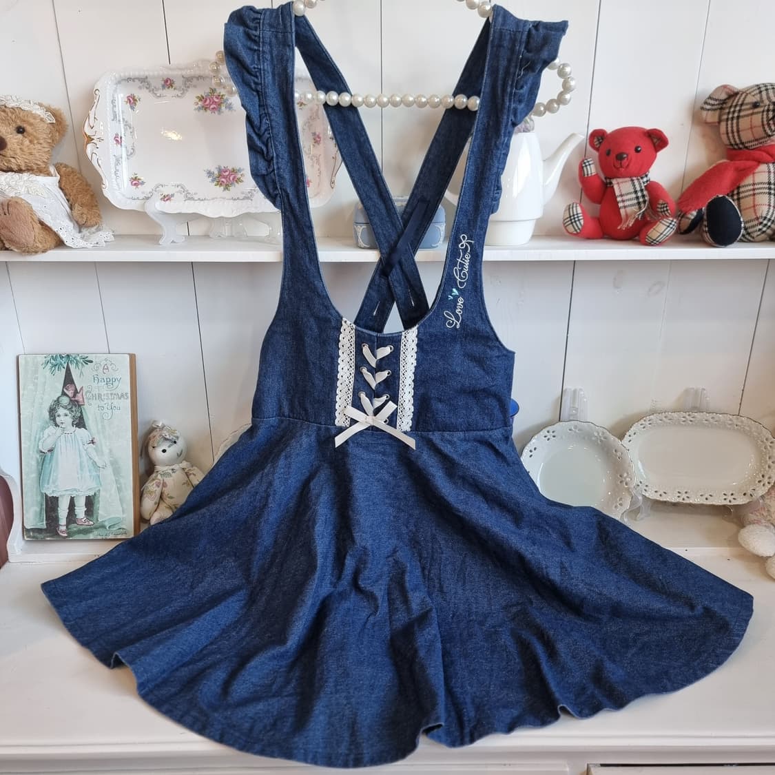 데님 점퍼스커트 상품이미지1