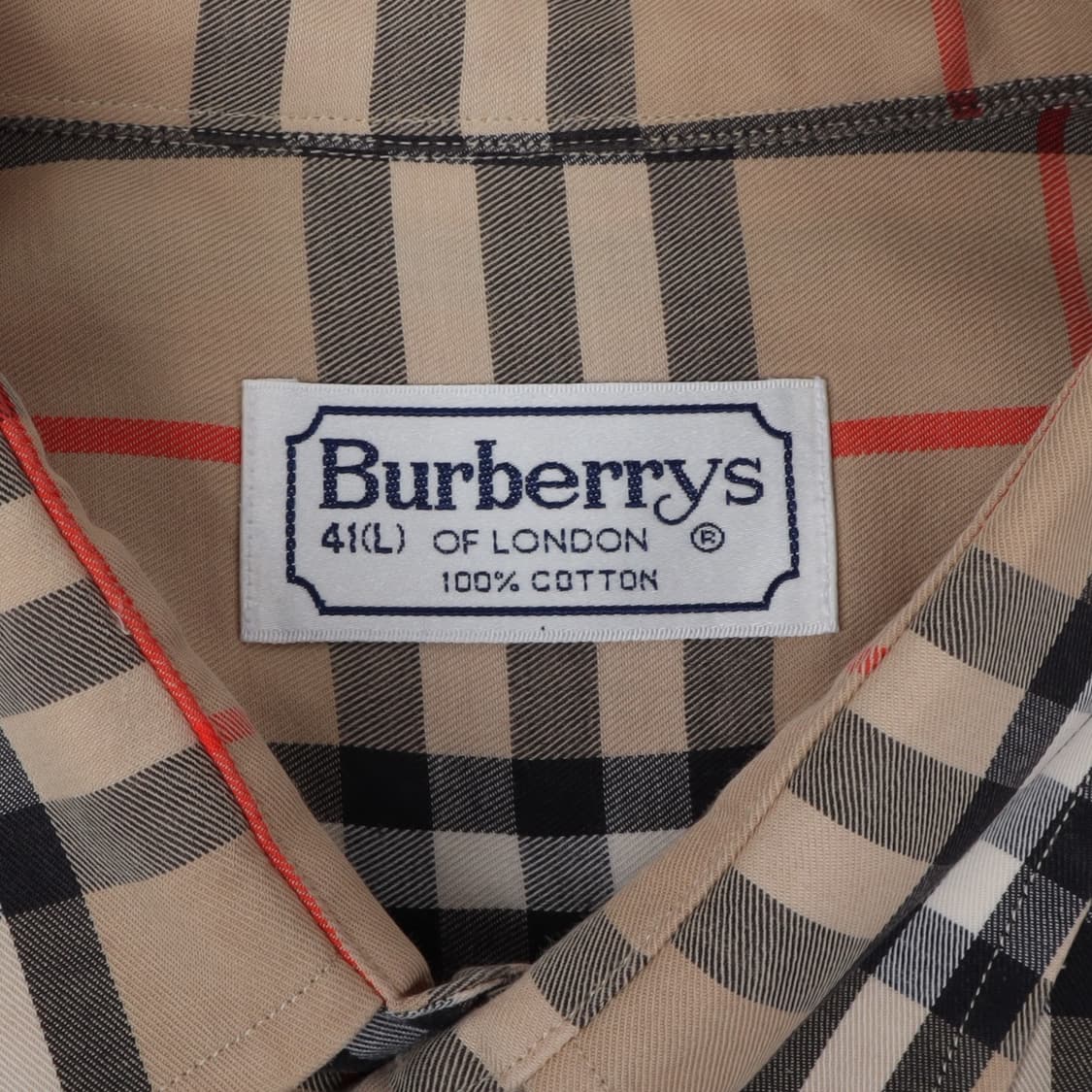 버버리 베이지 노바체크 셔츠 상품이미지8