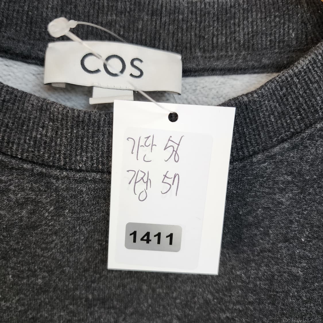 COS 코스 그레이 맨투맨 티셔츠 상품이미지8