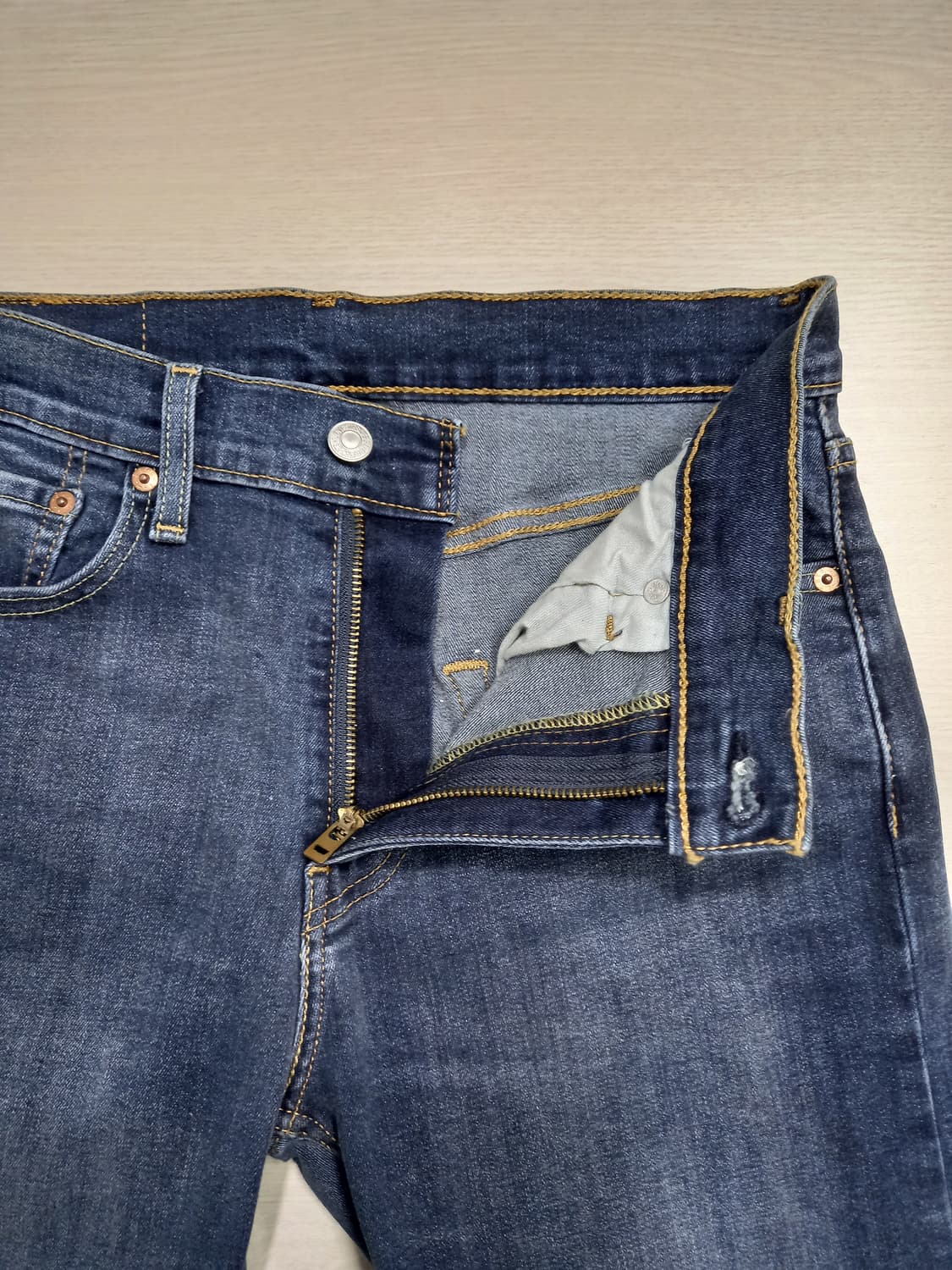 30 리바이스502 워싱 스판 슬림일자진 30-219 상품이미지7