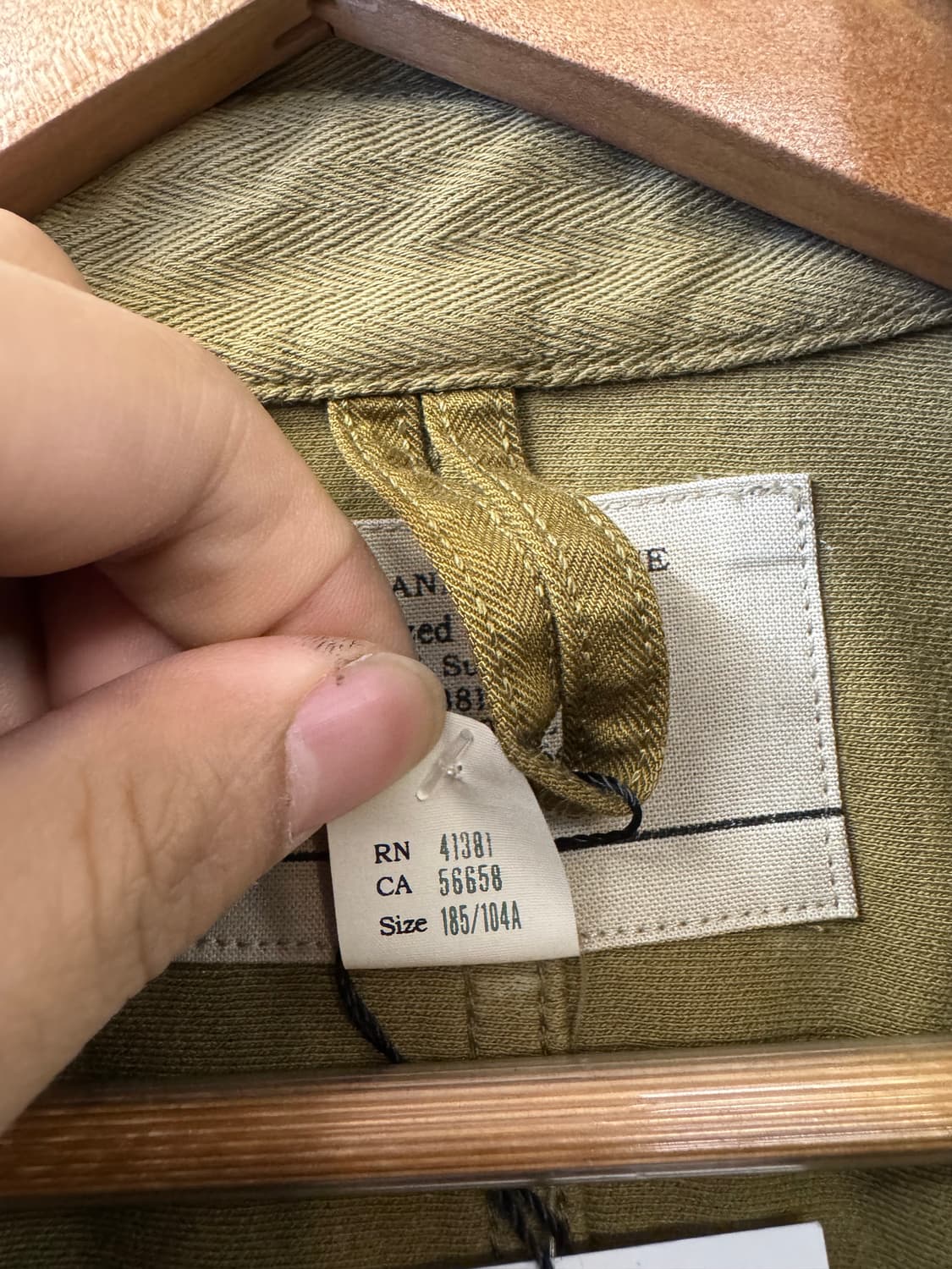 RRL m42 hbt 점프슈트 자켓 XL 상품이미지5