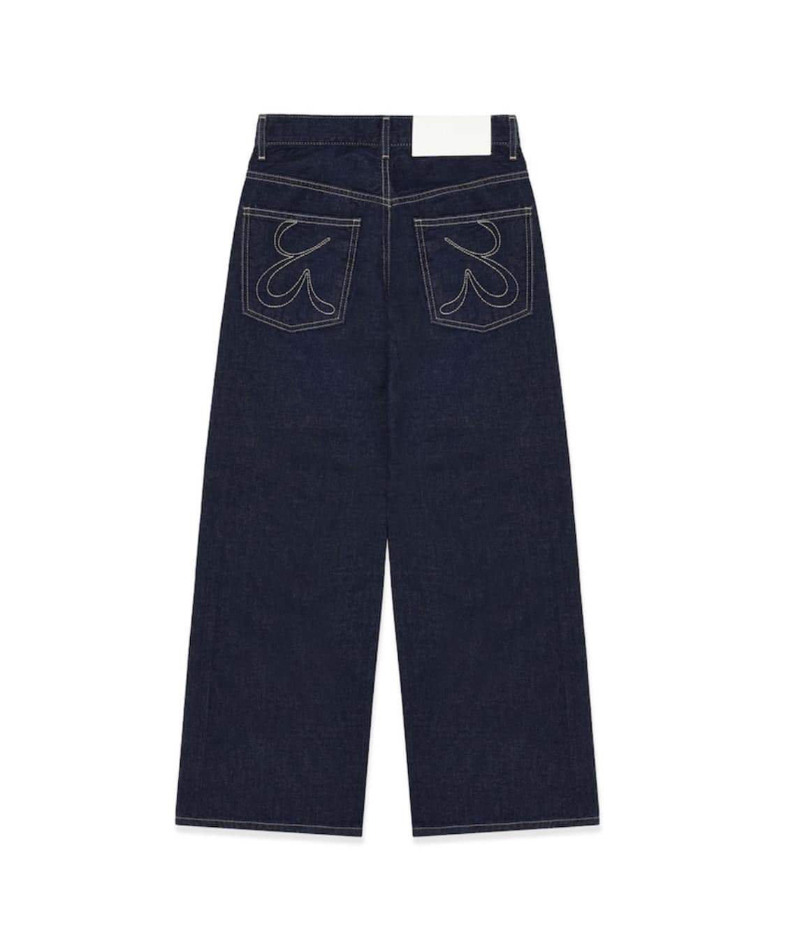 글로니 901 로우라이즈 와이드 데님팬츠 진 M 딥블루 상품이미지3