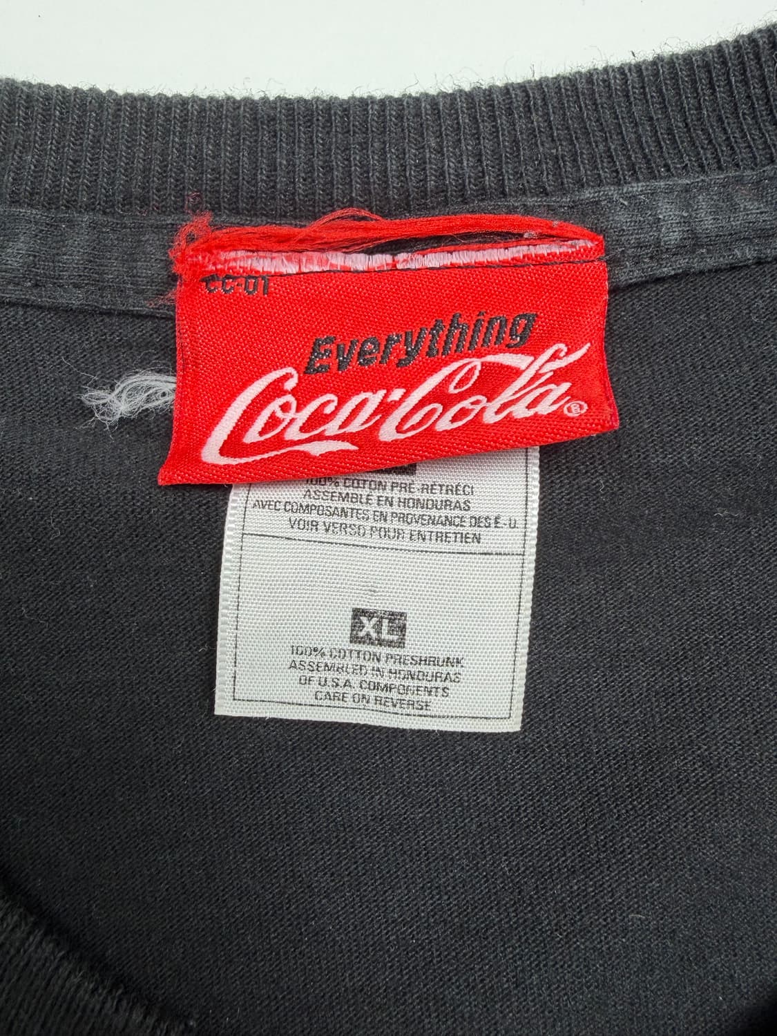 90s Coca Cola Tee (black) 상품이미지3
