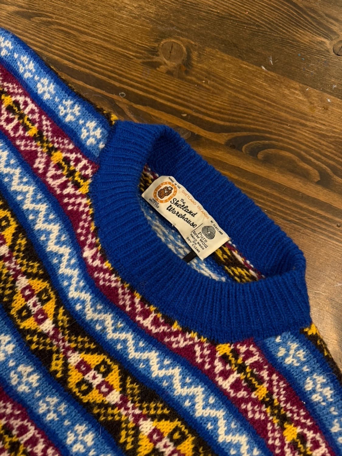 스코티쉬 페어아일 니트 100 상품이미지7