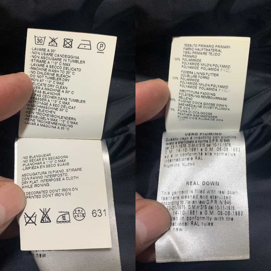 DSQUARED2 디스퀘어드 콜마이너 패티드 푸퍼 집업재킷(다운충전) 상품이미지9