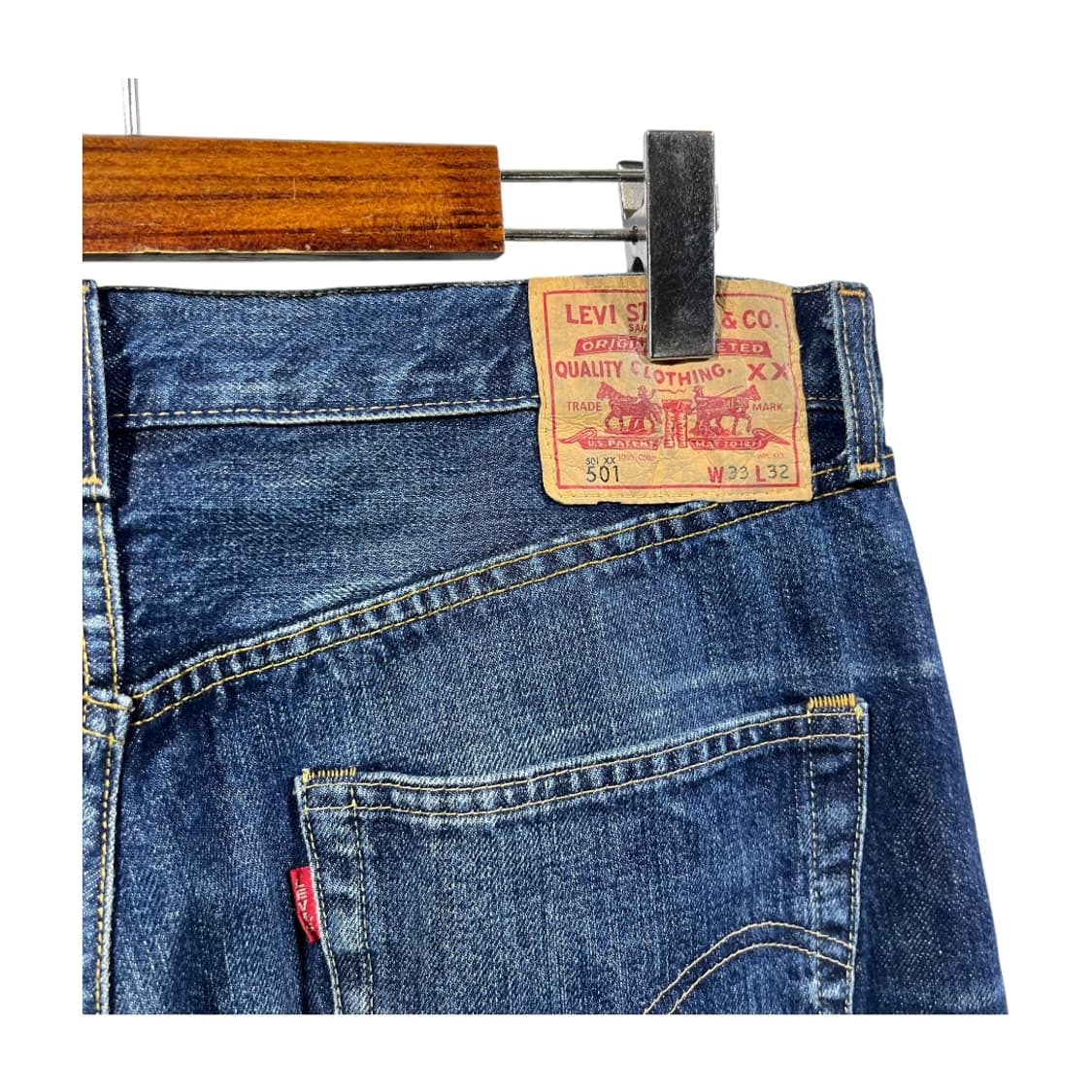 [Levi's] 리바이스 501 빅E 워싱 데님팬츠 상품이미지4