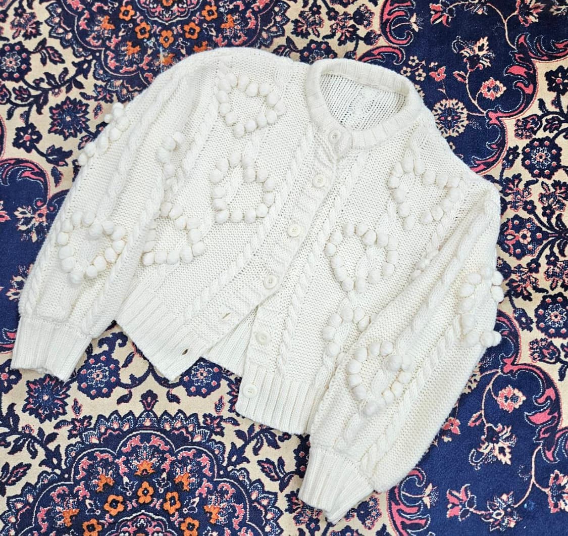 나이스클랍 in Japan 하트방울
라운드 가디건 상품이미지1