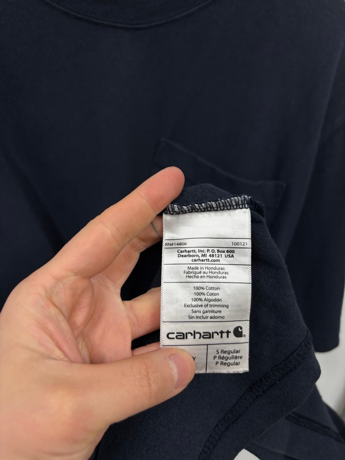 칼하트 반팔티 상품이미지4