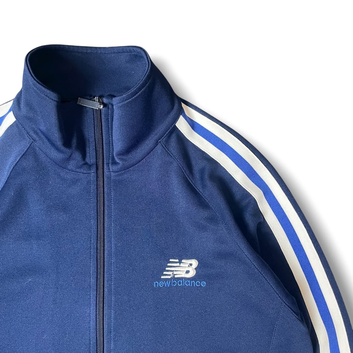 뉴발란스 슬림핏 미니로고 트랙탑 져지 L 상품이미지3