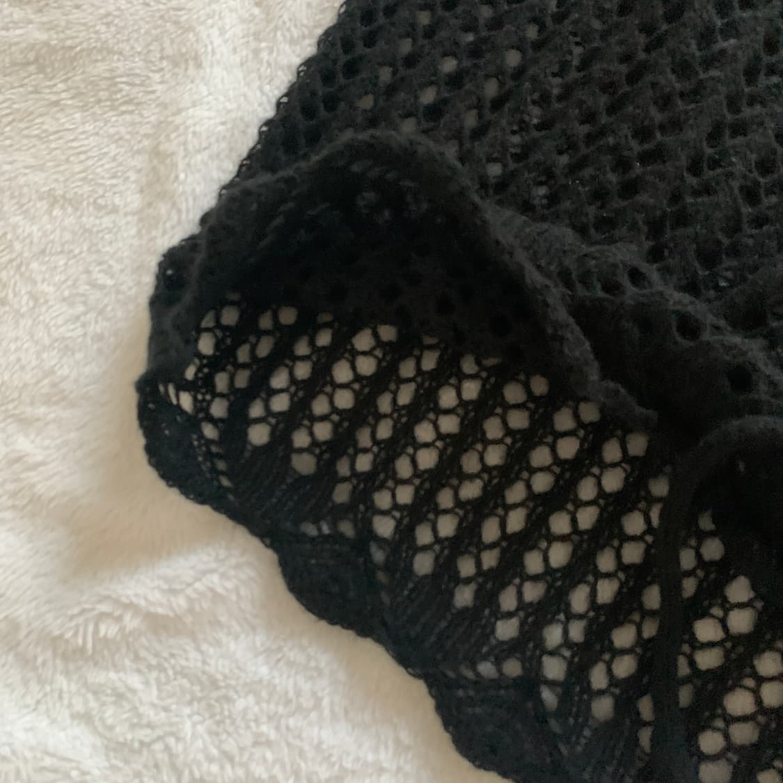 크로셰 니트 레이어드 스커트 상품이미지7