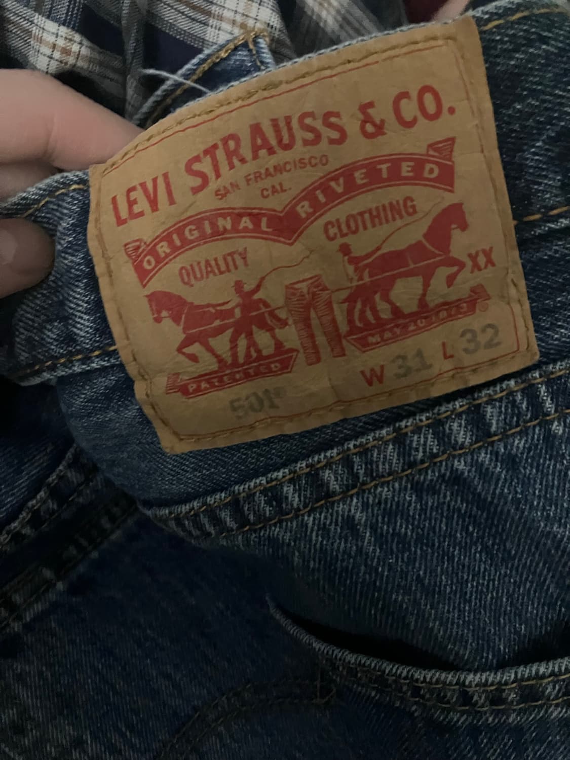 리바이스 501 31 상품이미지1