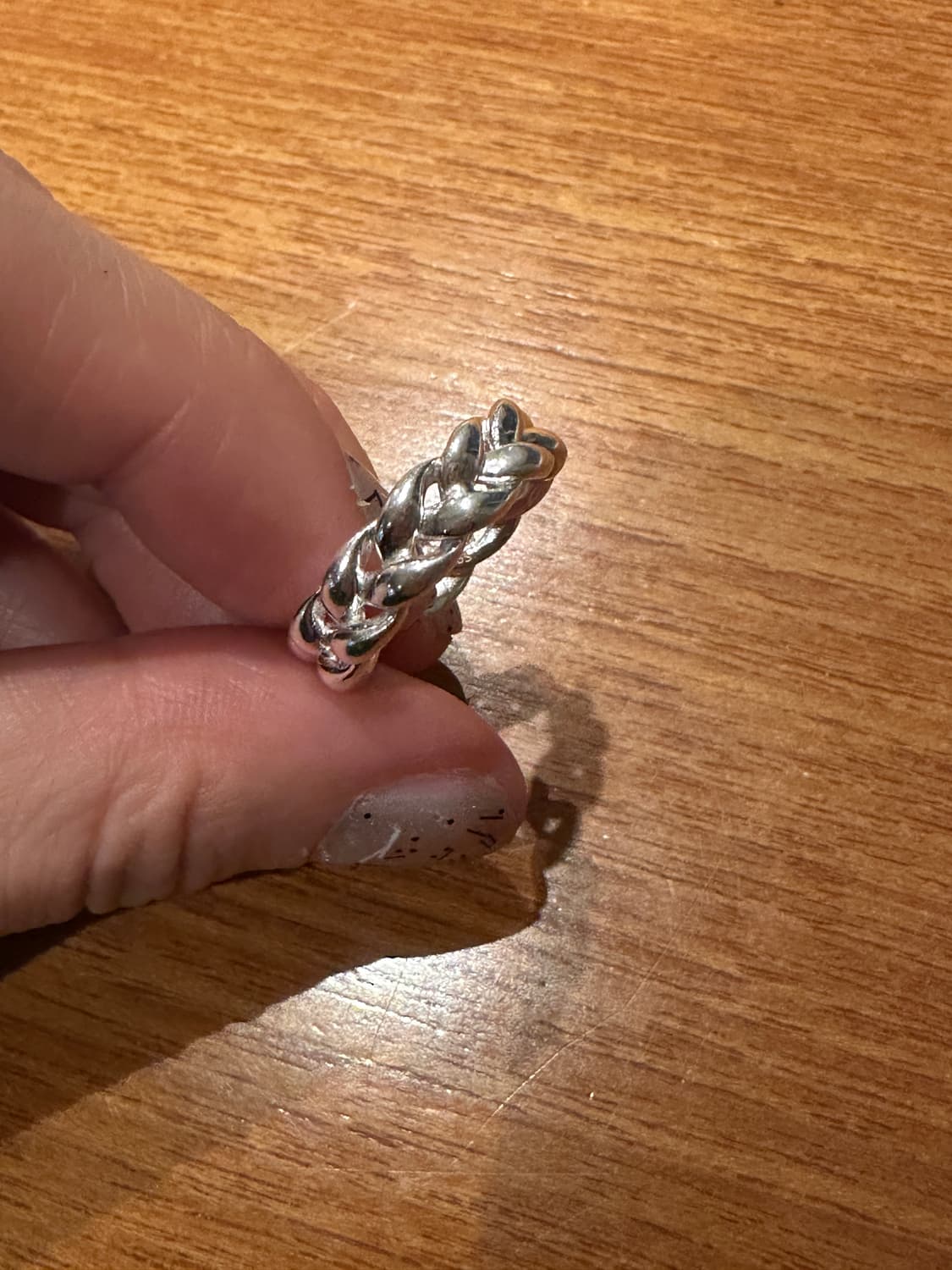 실버925 매듭링 상품이미지2