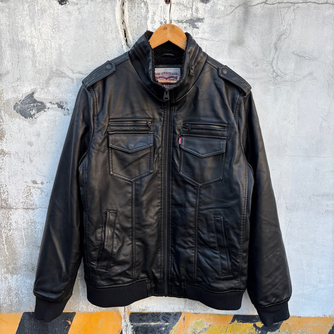 Levi’s 리바이스 레더 자켓 상품이미지1